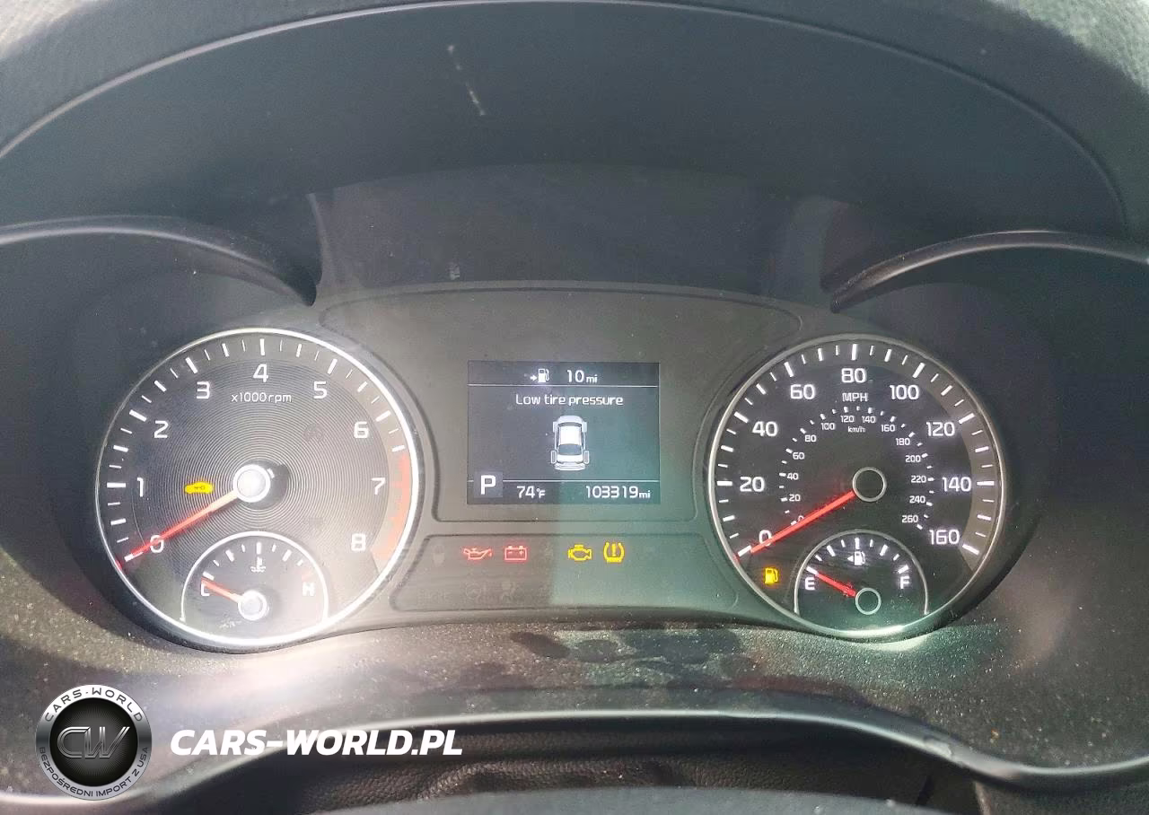 2020 Kia Optima S VIN:5XXGT4L3XLG425957 - 9
