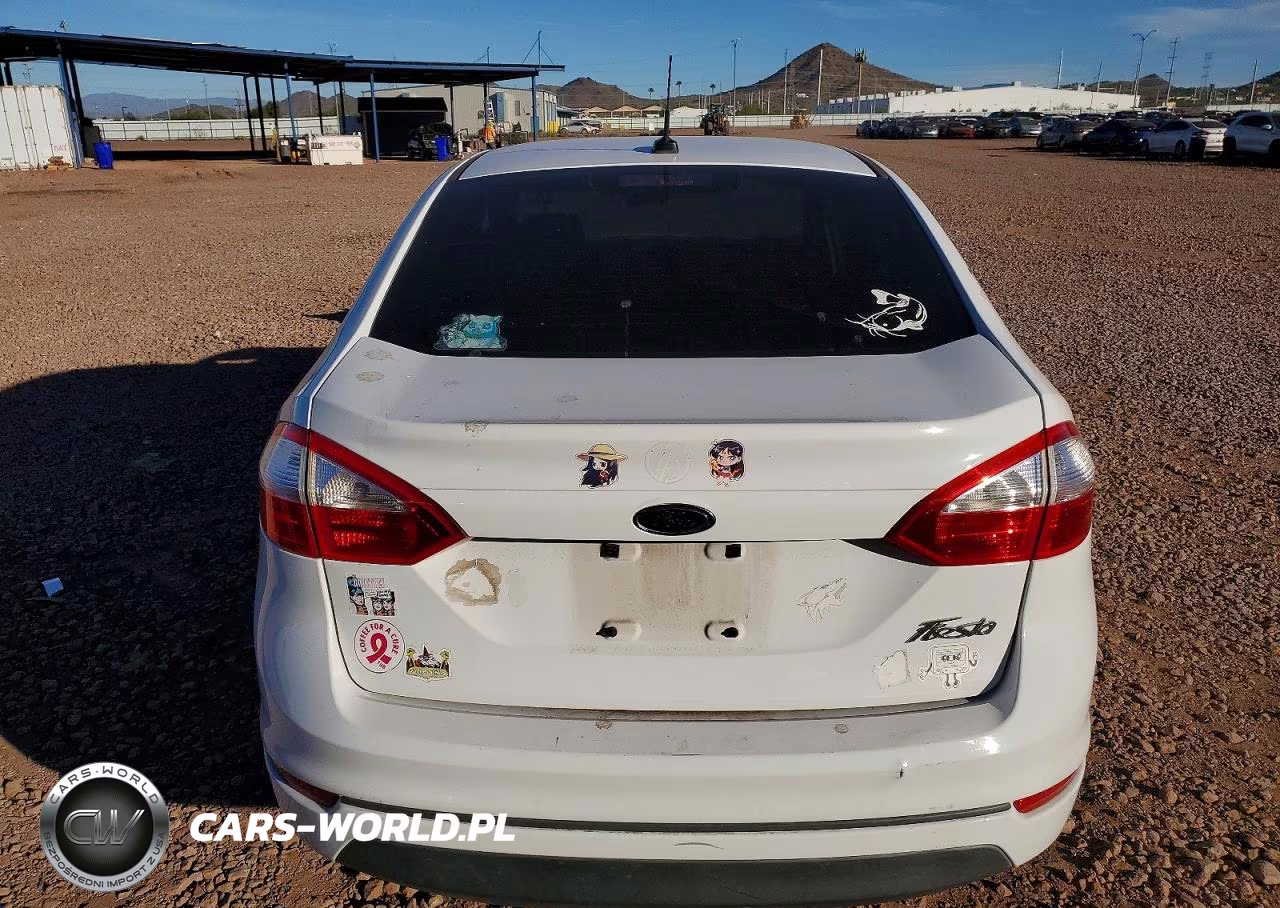 2014 Ford Fiesta S VIN:3FADP4AJ9EM200929 - 6