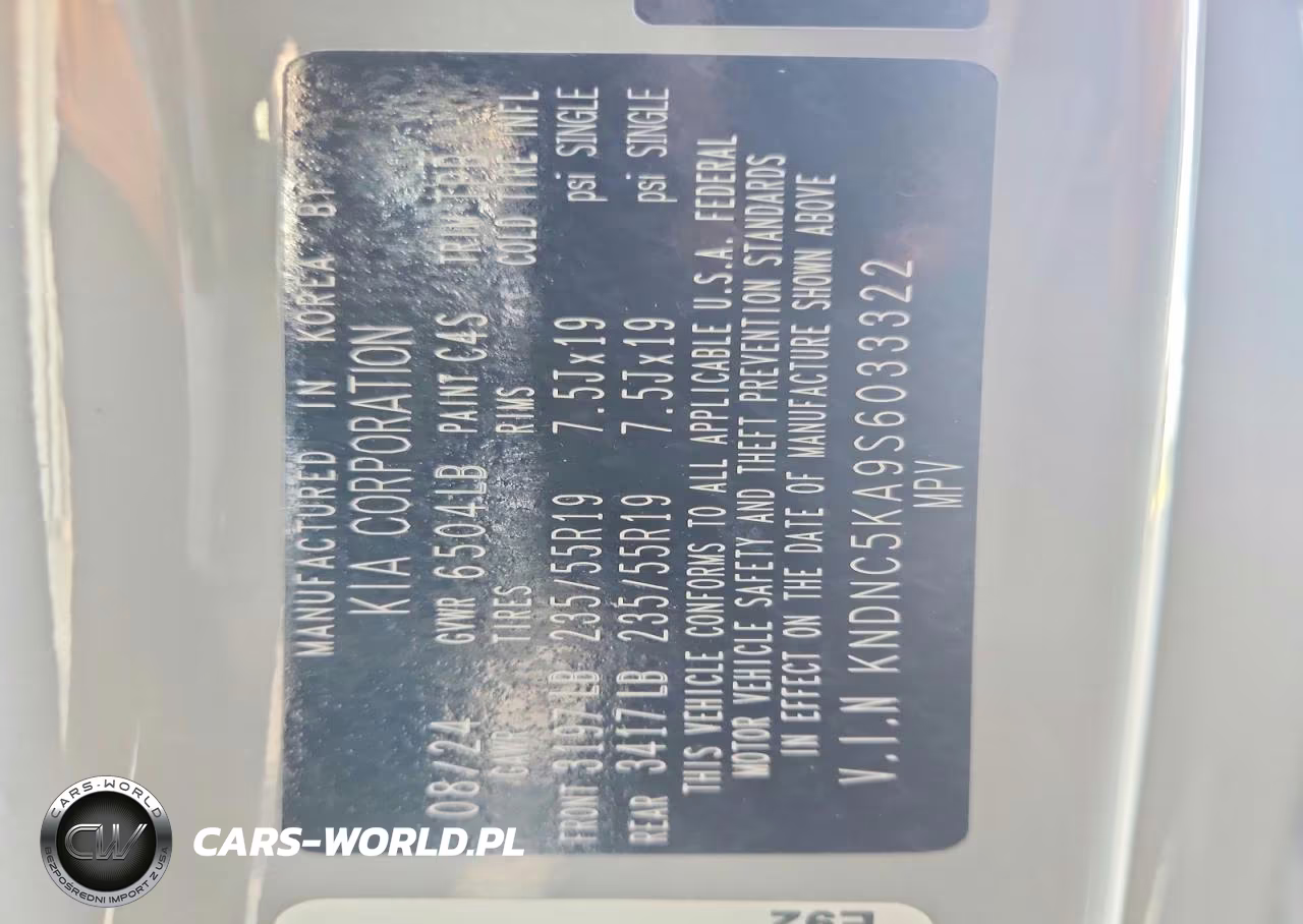 2025 Kia Carnival Ex VIN:KNDNC5KA9S6033322 - 14