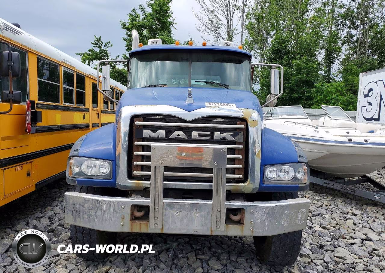 2007 Mack Ctp713 Roll-Off Container Truck VIN:1M2AT04C17M006095 - 9