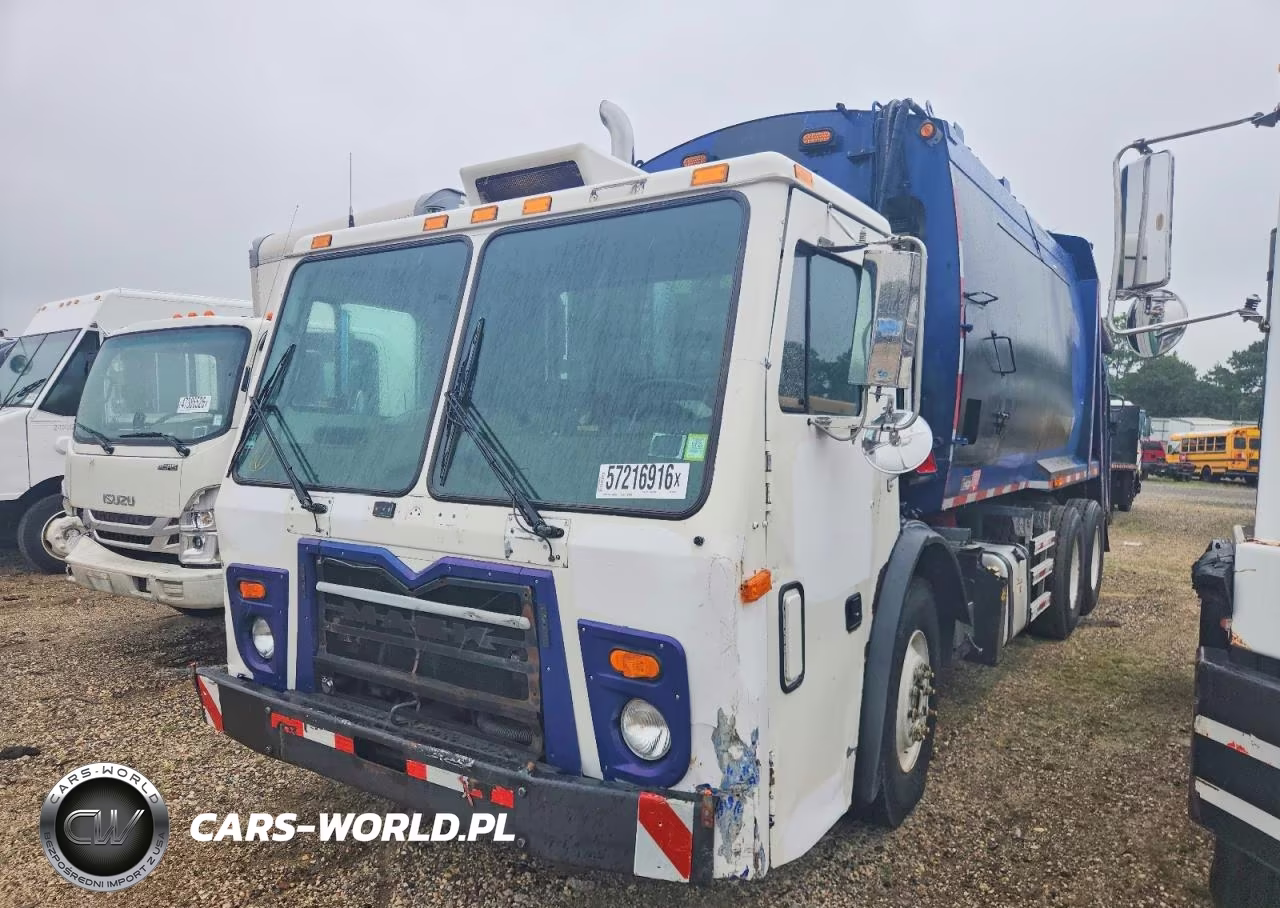 2015 Mack Leu613 Refuse Truck VIN:1M2AU04CXFM008973 - 2