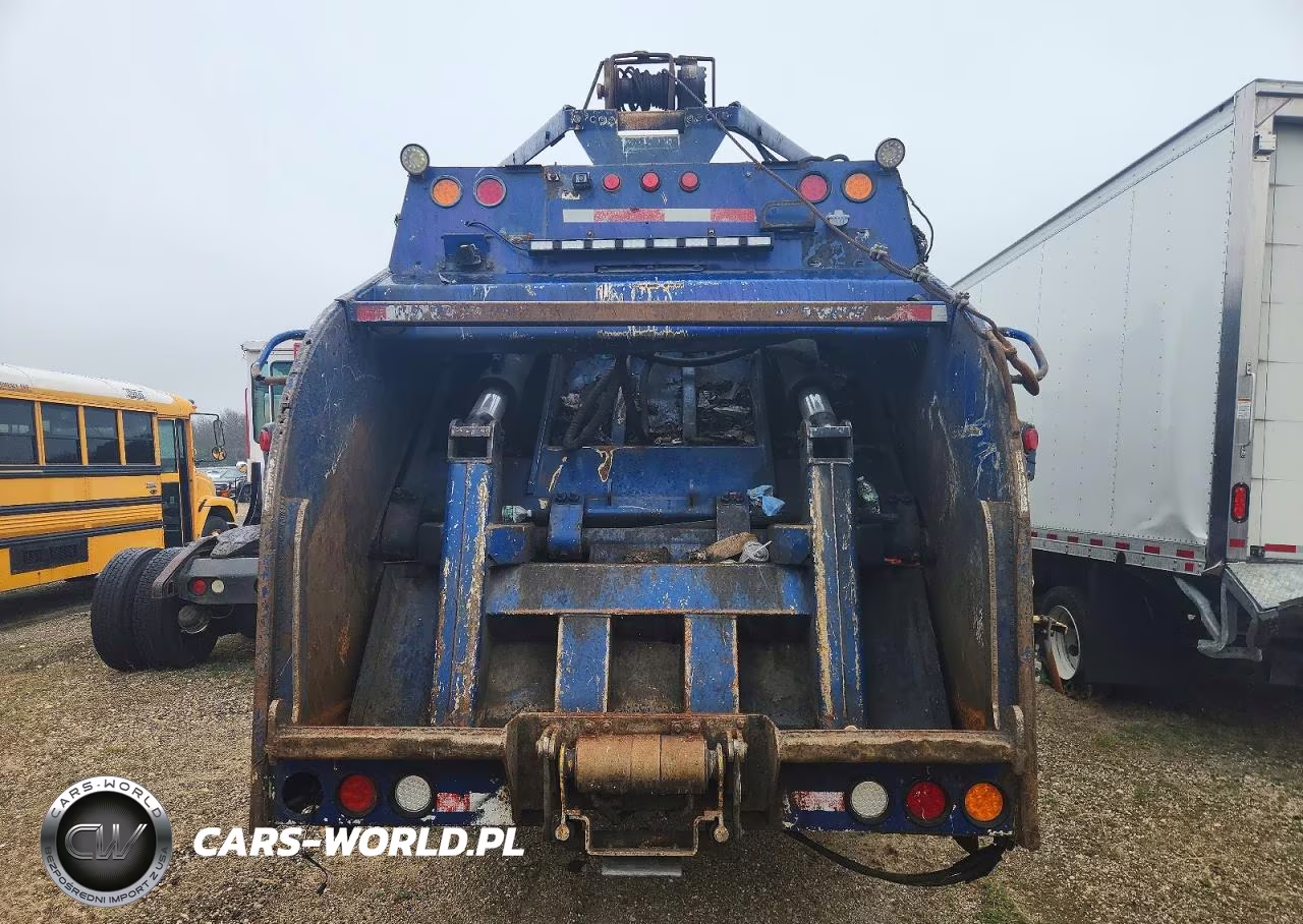 2015 Mack Leu613 Refuse Truck VIN:1M2AU04CXFM008973 - 6