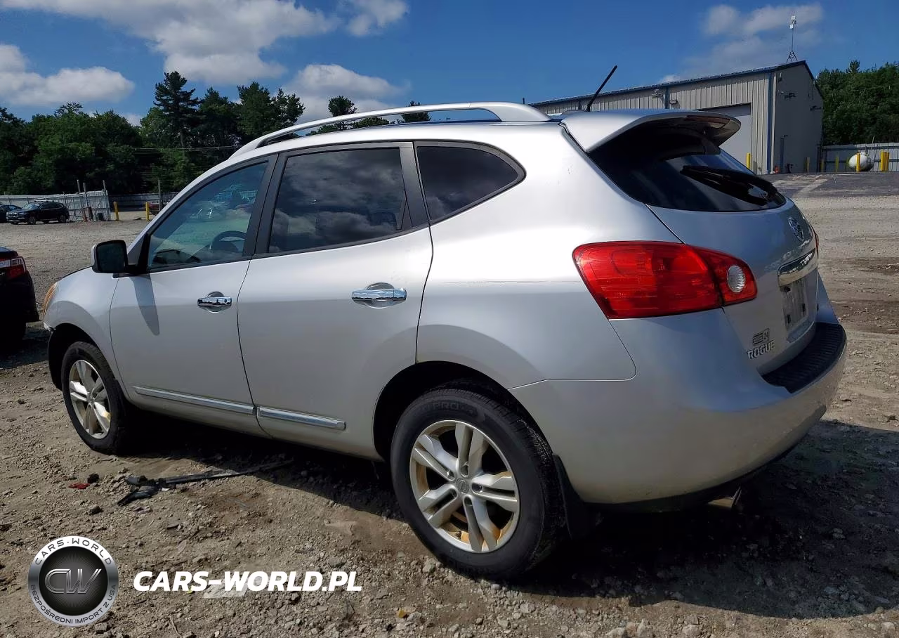 2012 Nissan Rogue S VIN:JN8AS5MV7CW713615 - 2