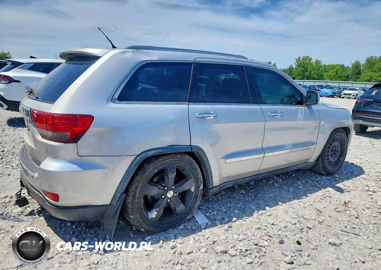2012 Jeep Grand Cherokee Overland VIN:1C4RJFCG8CC114881 - 3