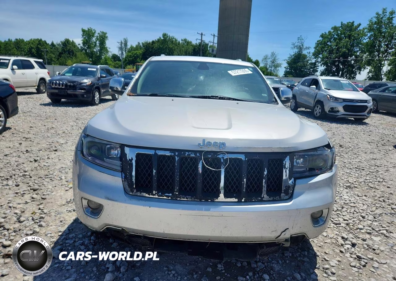 2012 Jeep Grand Cherokee Overland VIN:1C4RJFCG8CC114881 - 5