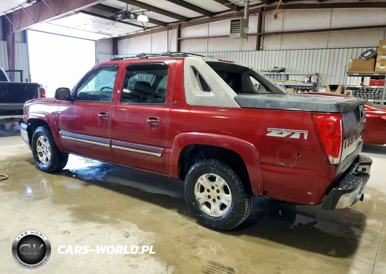 2005 Chevrolet Avalanche K1500 VIN:3GNEK12Z95G150233 - 2