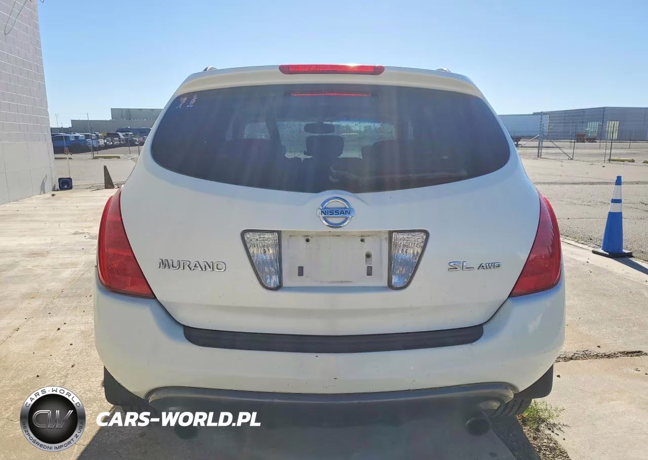 2004 Nissan Murano Sl VIN:JN8AZ08W84W343410 - 6