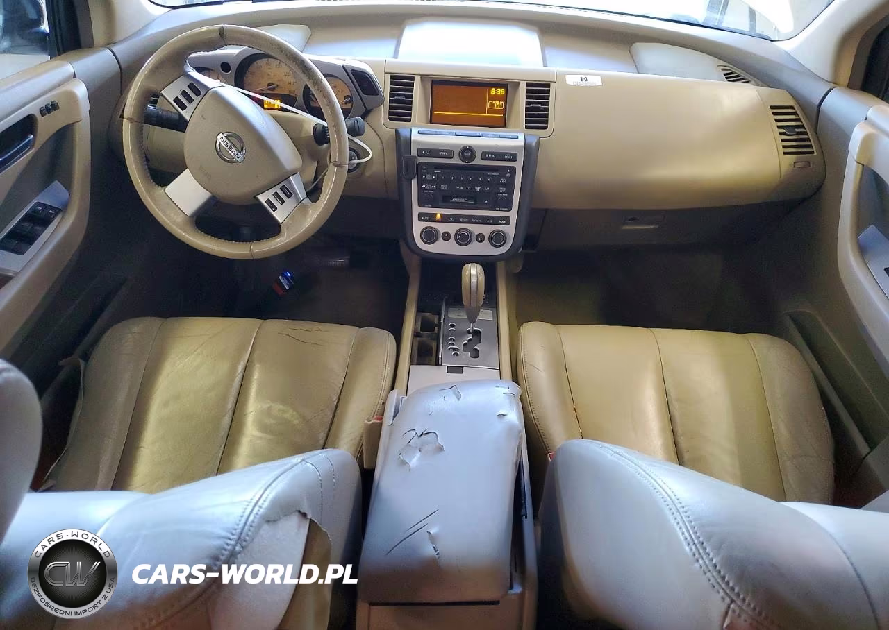 2004 Nissan Murano Sl VIN:JN8AZ08W84W343410 - 8