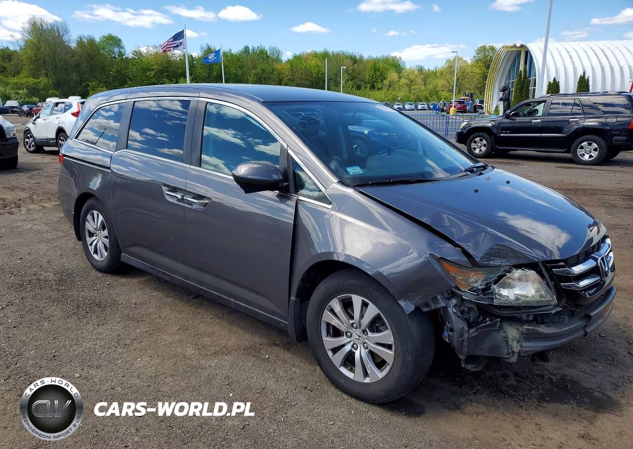 2015 Honda Odyssey Ex VIN:5FNRL5H47FB119306 - 4