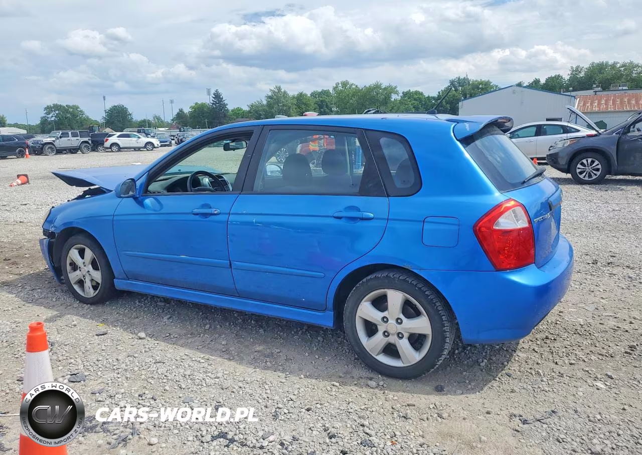 2007 Kia Spectra5 Sx VIN:KNAFE161875002168 - 2