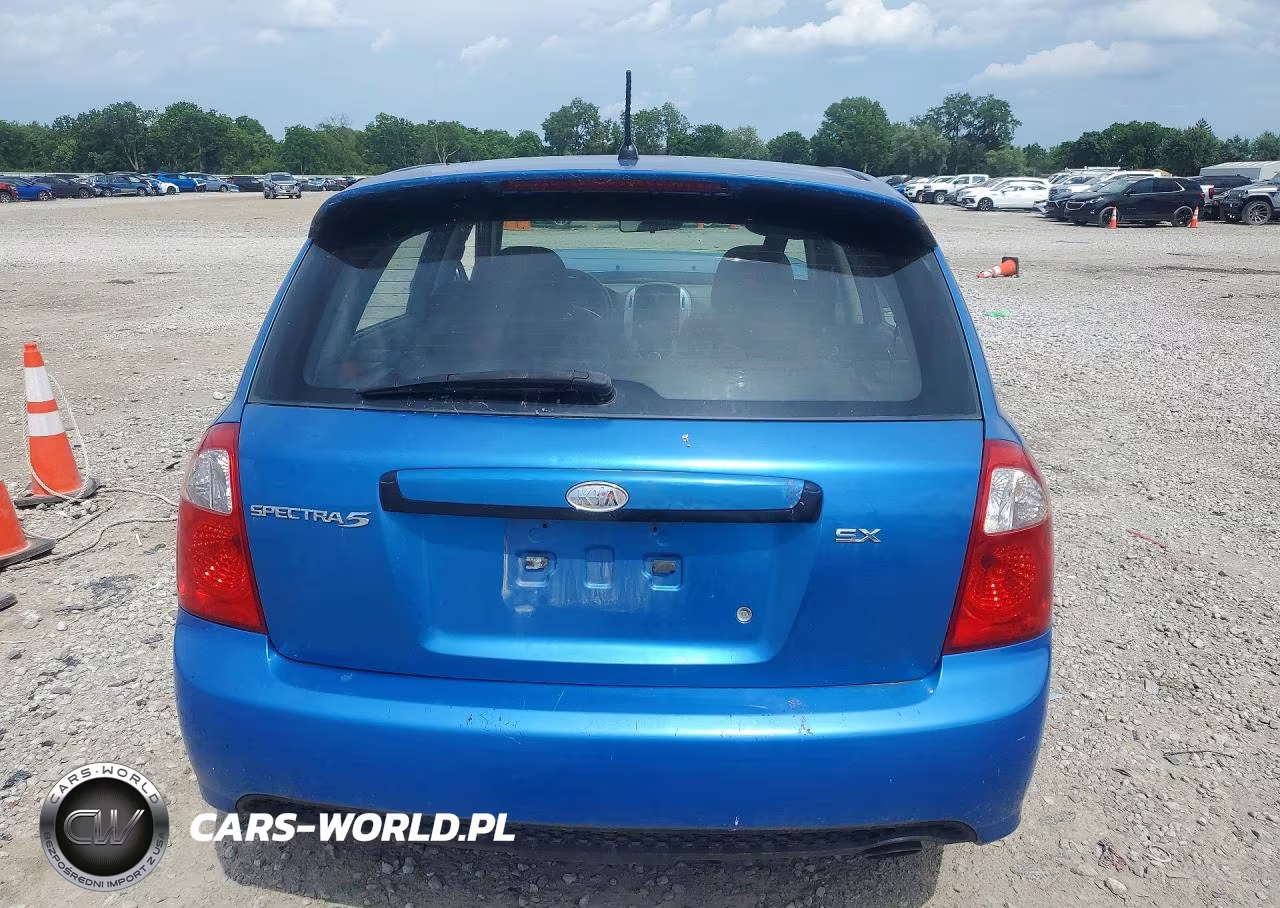 2007 Kia Spectra5 Sx VIN:KNAFE161875002168 - 6
