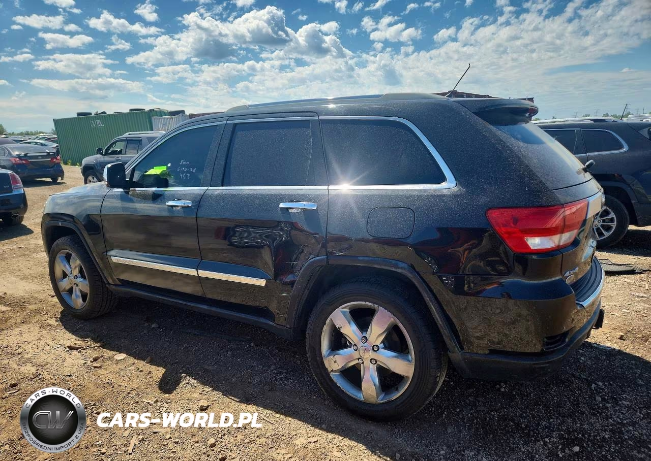 2012 Jeep Grand Cherokee Overland VIN:1C4RJFCG3CC154544 - 2
