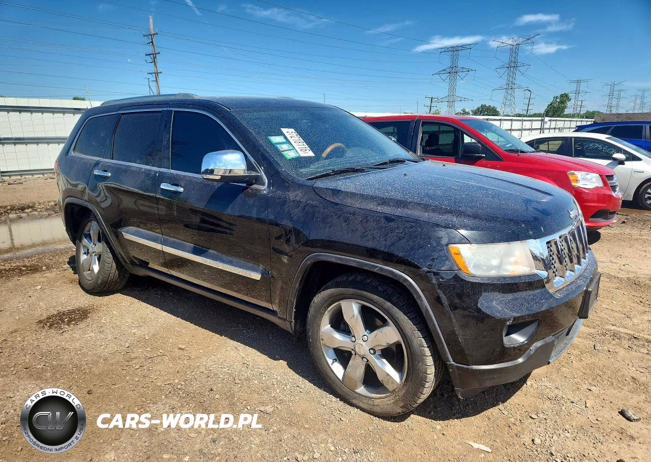 2012 Jeep Grand Cherokee Overland VIN:1C4RJFCG3CC154544 - 4