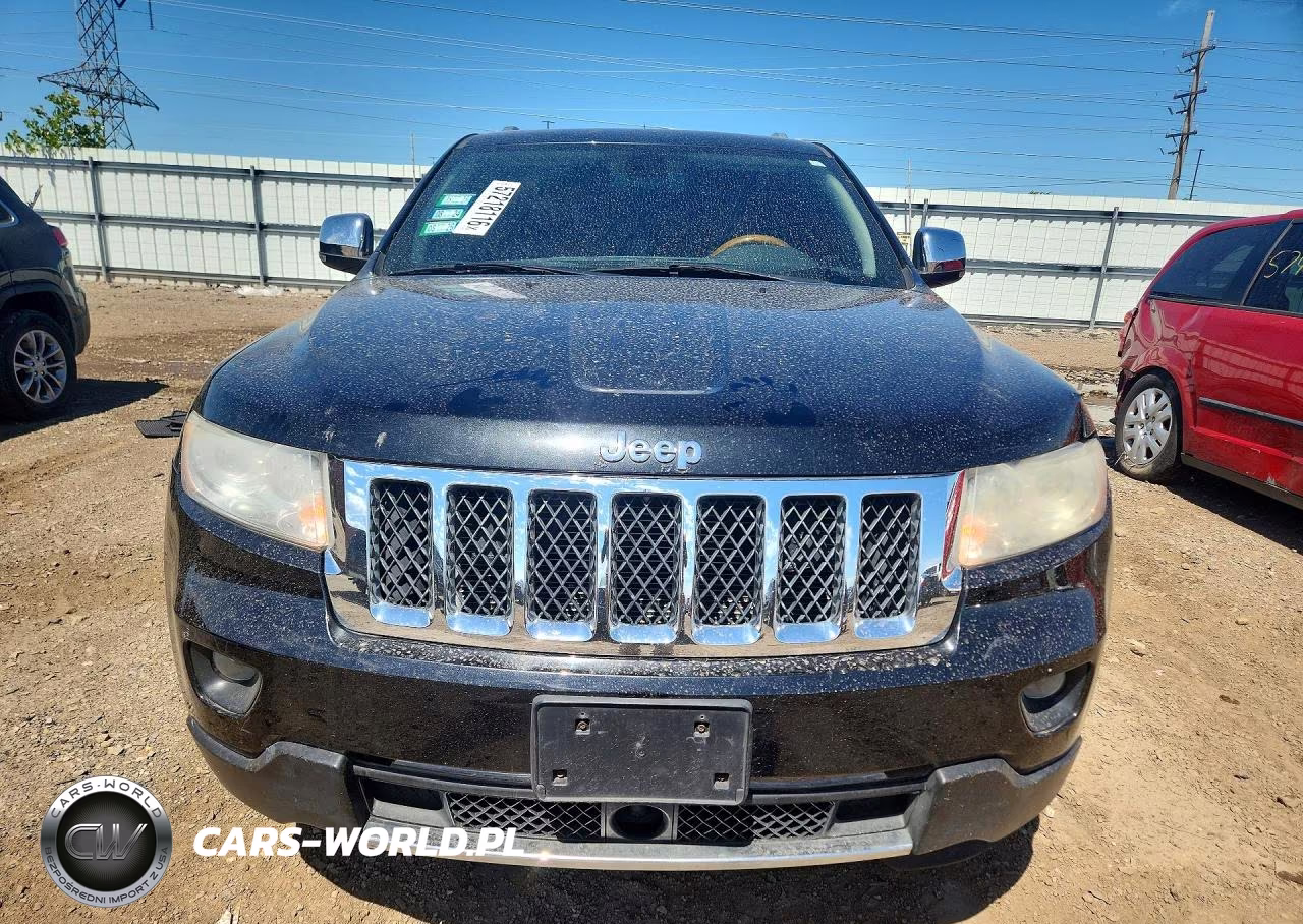 2012 Jeep Grand Cherokee Overland VIN:1C4RJFCG3CC154544 - 5