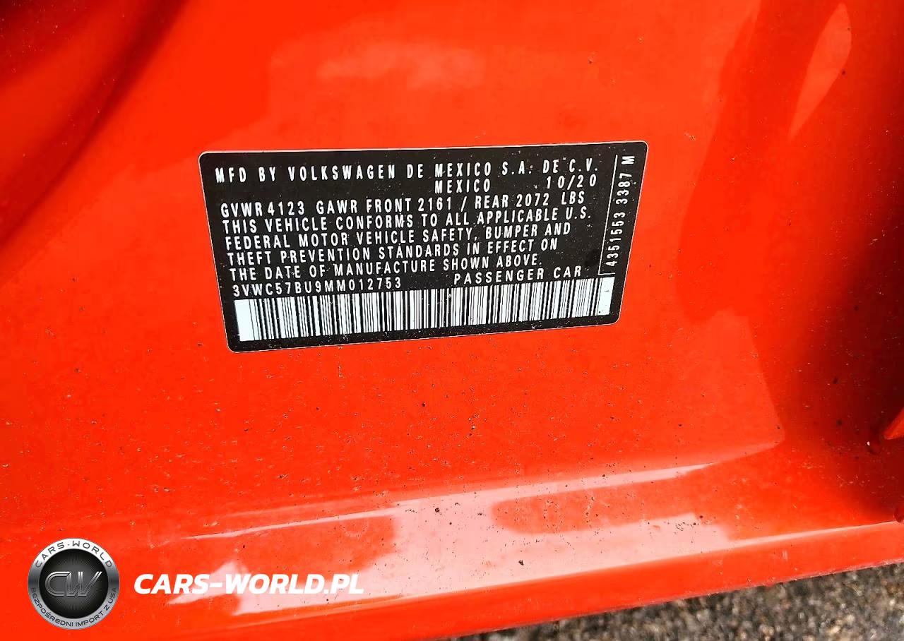 2021 Volkswagen Jetta S VIN:3VWC57BU9MM012753 - 12