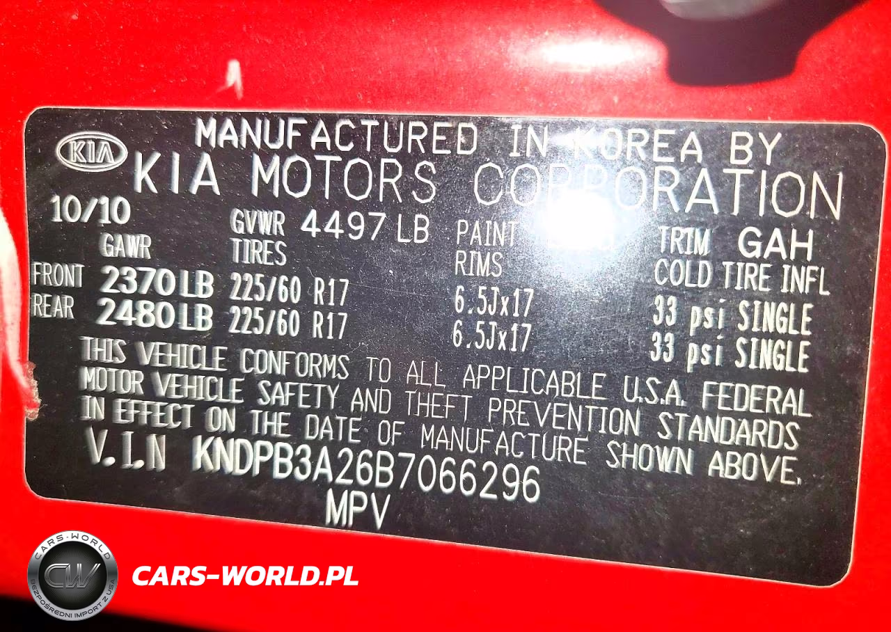 2011 Kia Sportage Lx VIN:KNDPB3A26B7066296 - 12