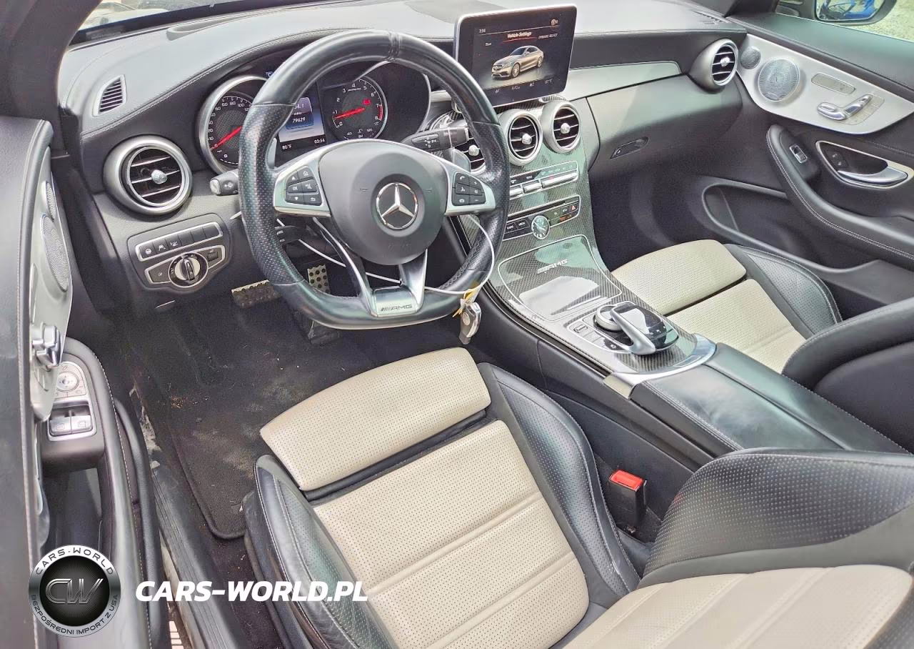 2017 Mercedes-Benz C 63 Amg VIN:WDDWJ8GB7HF479352 - 8
