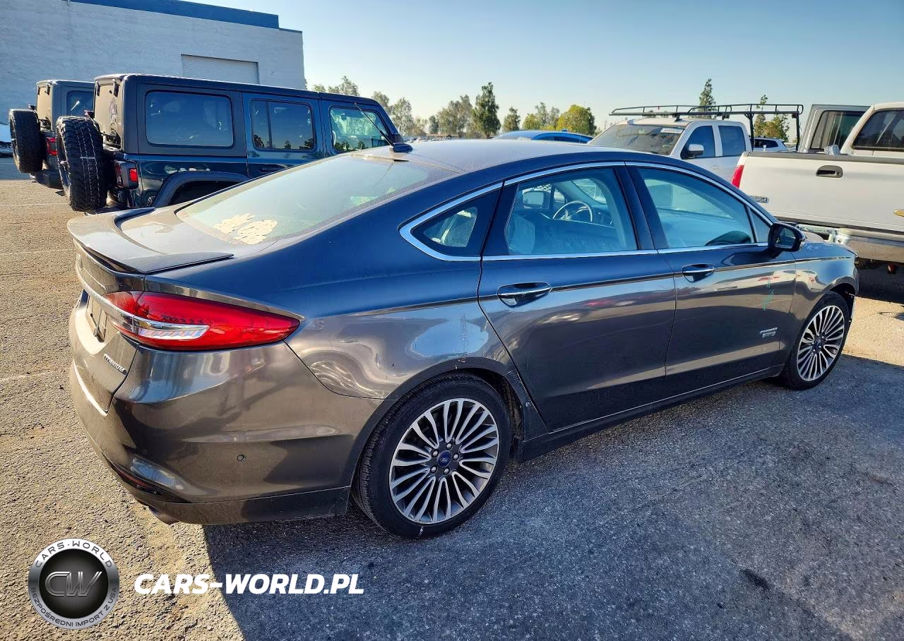 2017 Ford Fusion Titanium Phev VIN:3FA6P0SU1HR147340 - 3