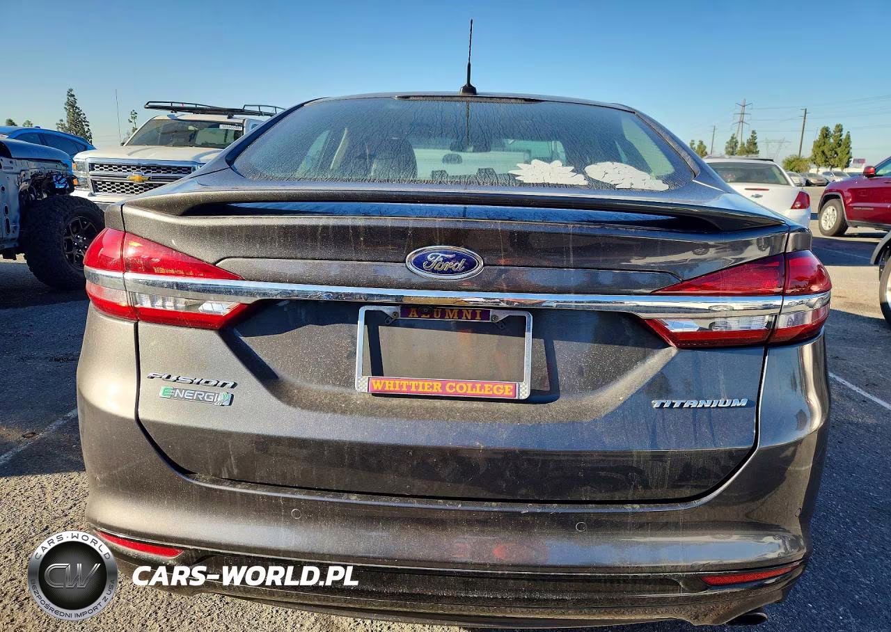 2017 Ford Fusion Titanium Phev VIN:3FA6P0SU1HR147340 - 6