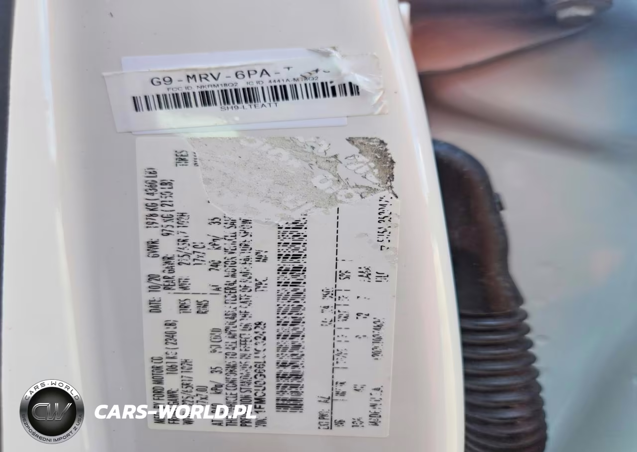 2020 Ford Escape Se VIN:1FMCU0G66LUC32428 - 13