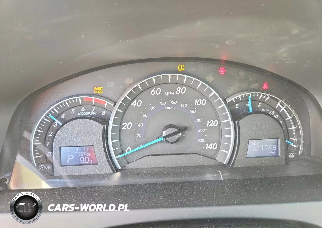 2012 Toyota Camry Xle V6 VIN:4T1BK1FK3CU513916 - 9