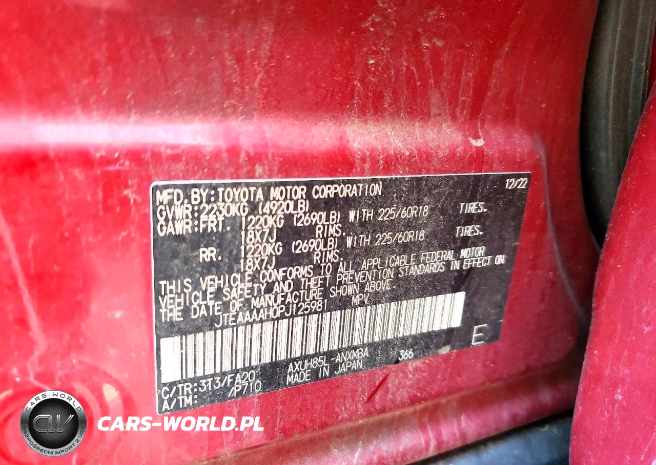 2023 Toyota Venza Le VIN:JTEAAAAH0PJ125981 - 13