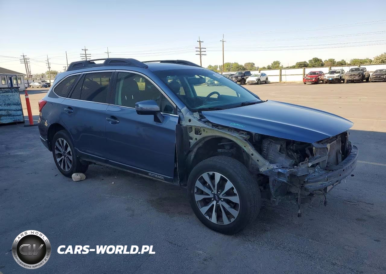 2017 Subaru Outback 2.5I Limited VIN:4S4BSAKC1H3394212 - 4