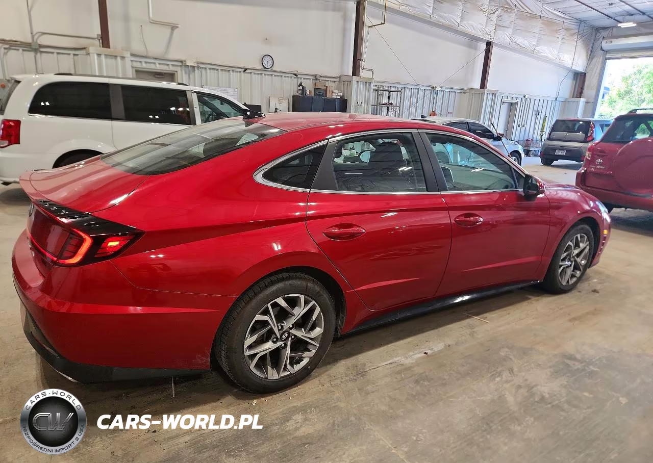 2021 Hyundai Sonata Sel VIN:KMHL64JA3MA148097 - 3