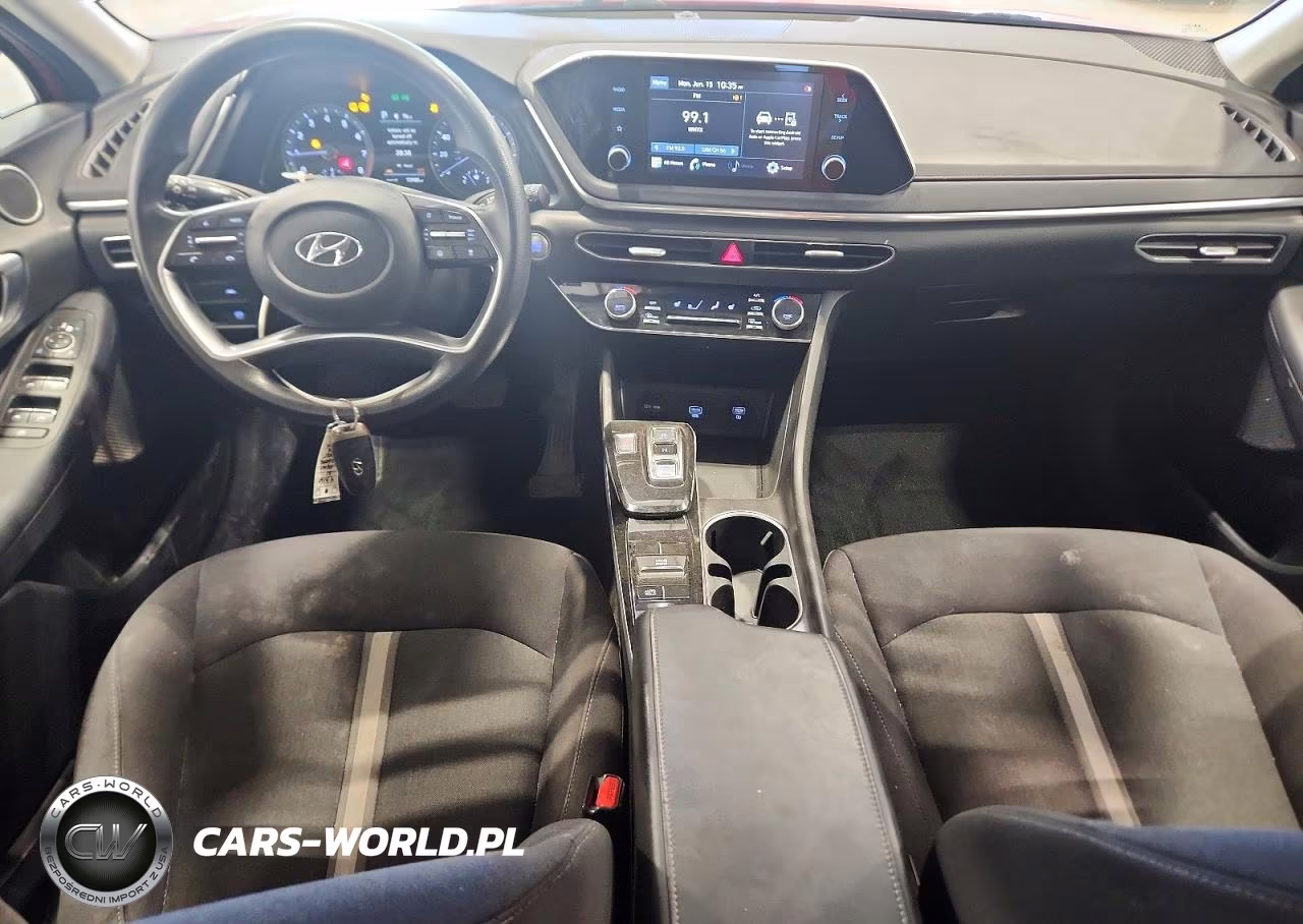 2021 Hyundai Sonata Sel VIN:KMHL64JA3MA148097 - 8