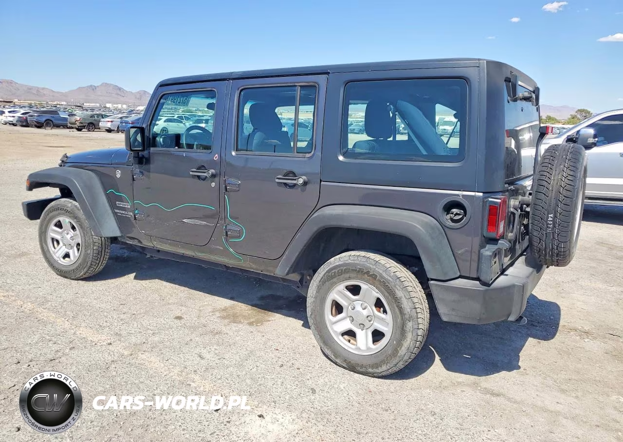 2016 Jeep Wrangler Unlimited Sport VIN:1C4BJWDG4GL324240 - 2