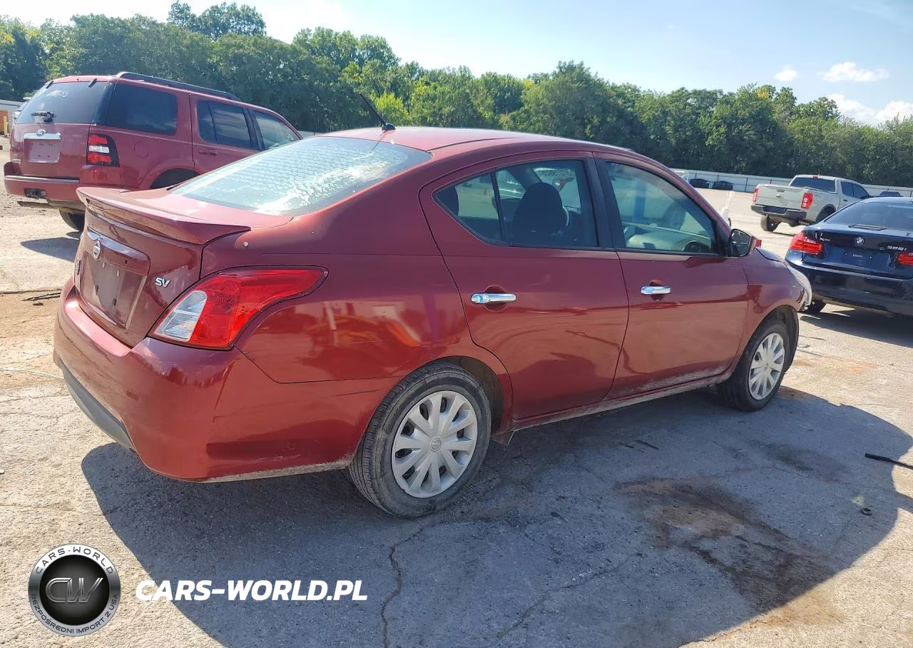 2017 Nissan Versa 1.6 Sv VIN:3N1CN7AP1HL825694 - 3