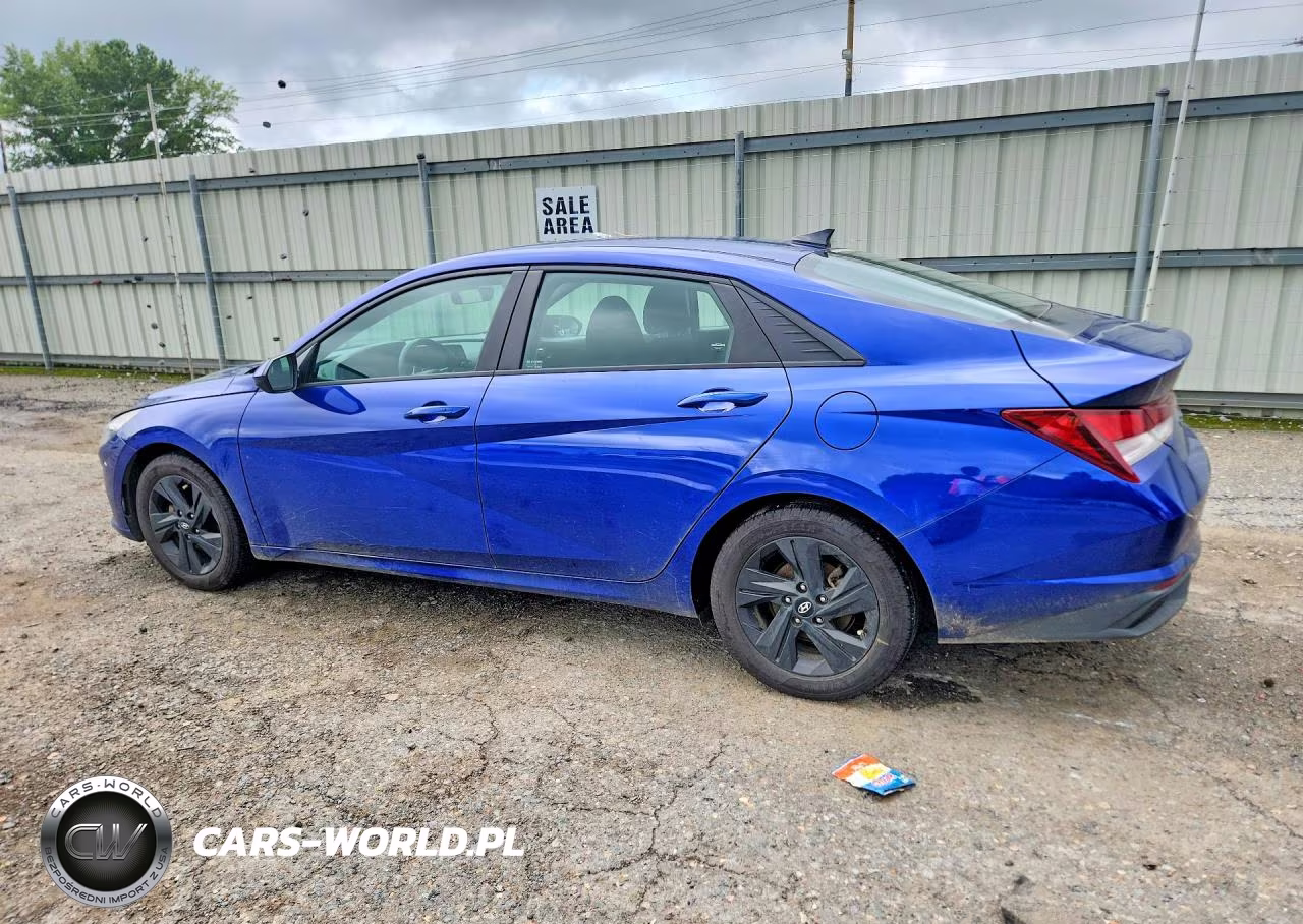 2021 Hyundai Elantra Sel VIN:KMHLM4AG4MU177472 - 2