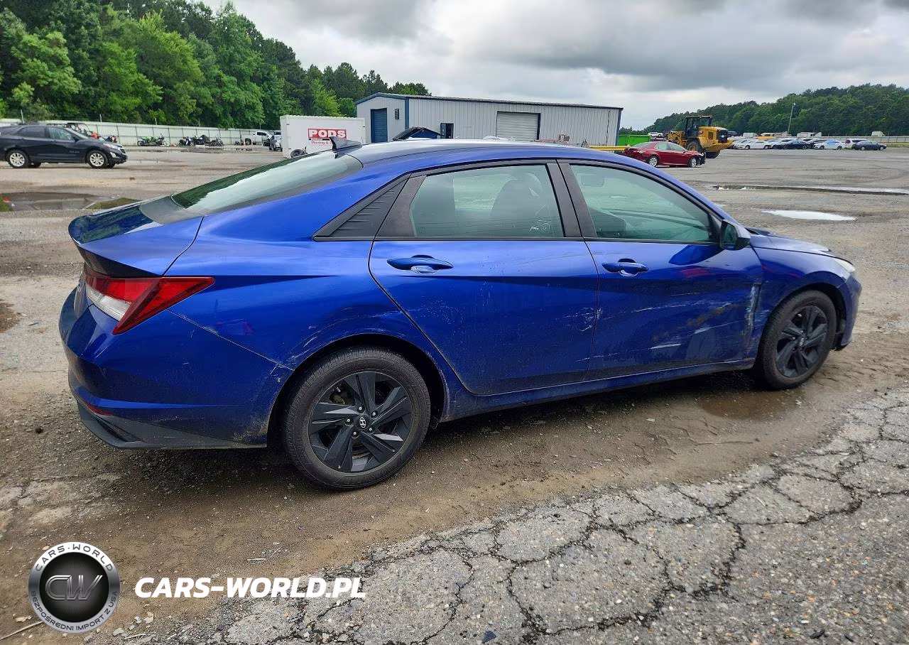 2021 Hyundai Elantra Sel VIN:KMHLM4AG4MU177472 - 3