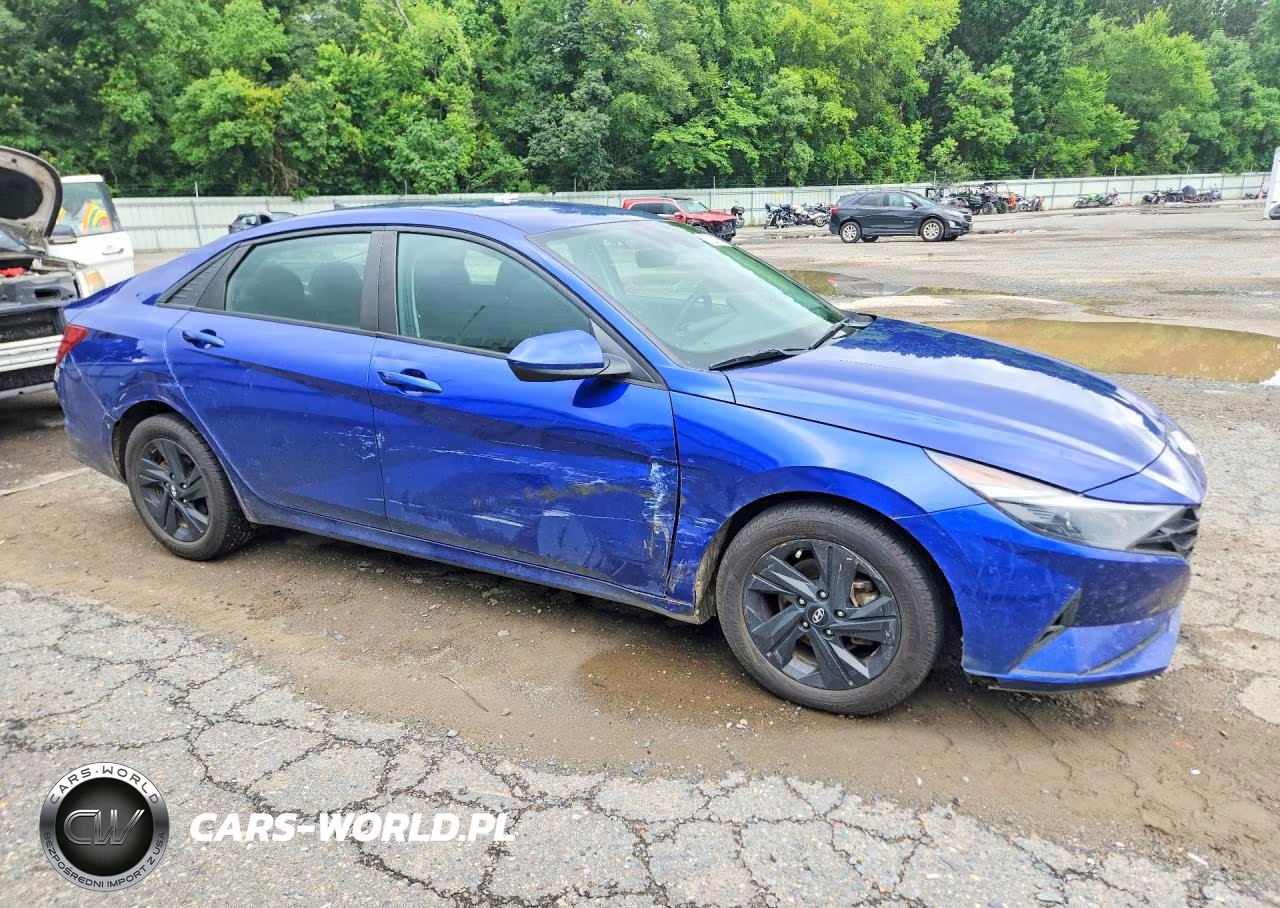 2021 Hyundai Elantra Sel VIN:KMHLM4AG4MU177472 - 4