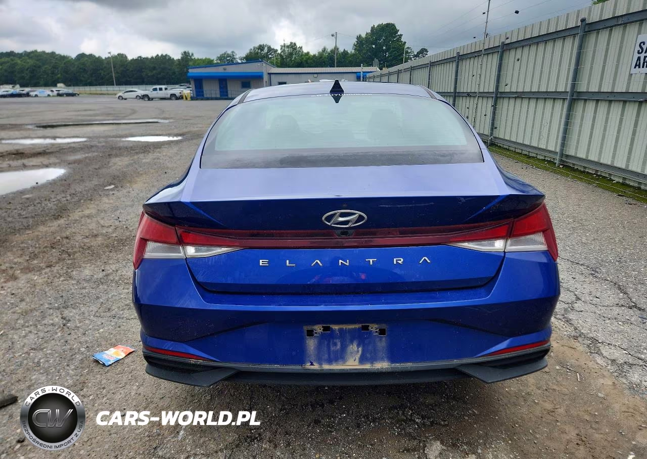 2021 Hyundai Elantra Sel VIN:KMHLM4AG4MU177472 - 6