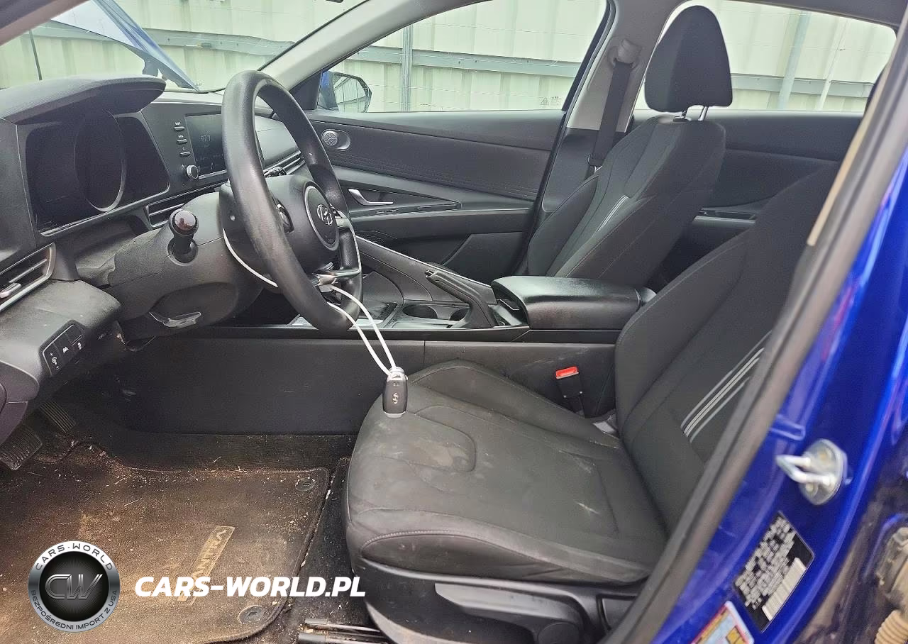 2021 Hyundai Elantra Sel VIN:KMHLM4AG4MU177472 - 7