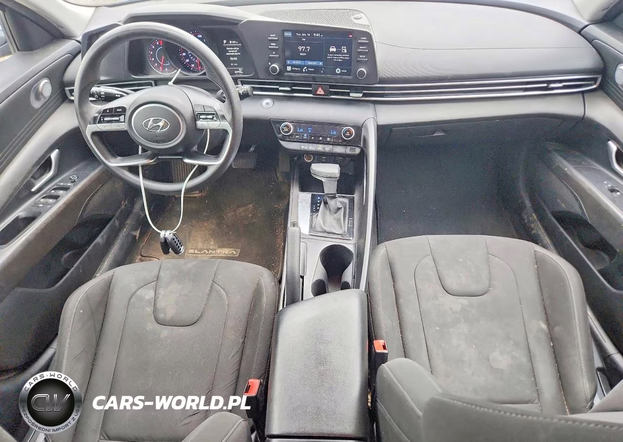 2021 Hyundai Elantra Sel VIN:KMHLM4AG4MU177472 - 8