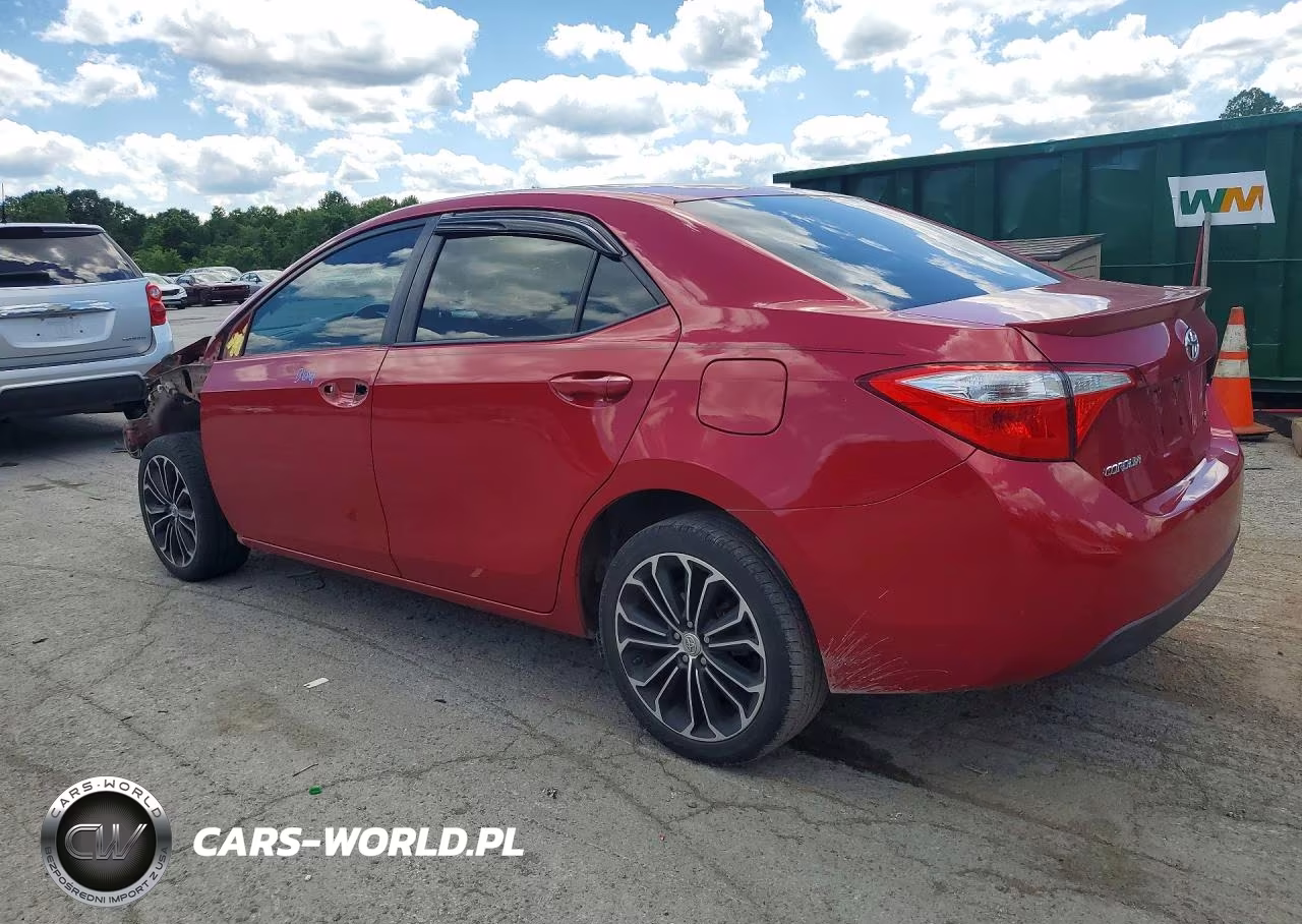 2014 Toyota Corolla S Plus VIN:2T1BURHE0EC216493 - 2