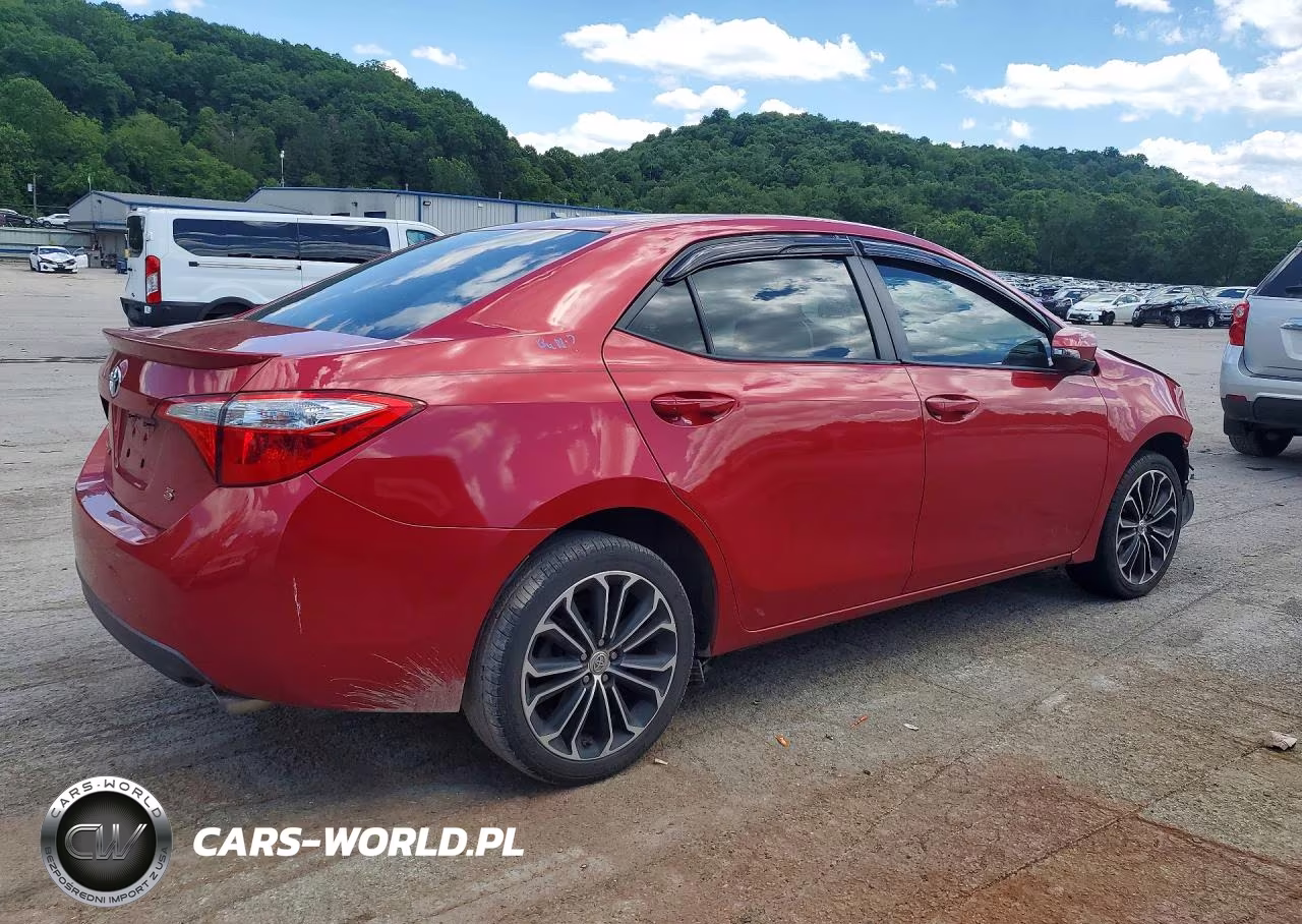2014 Toyota Corolla S Plus VIN:2T1BURHE0EC216493 - 3