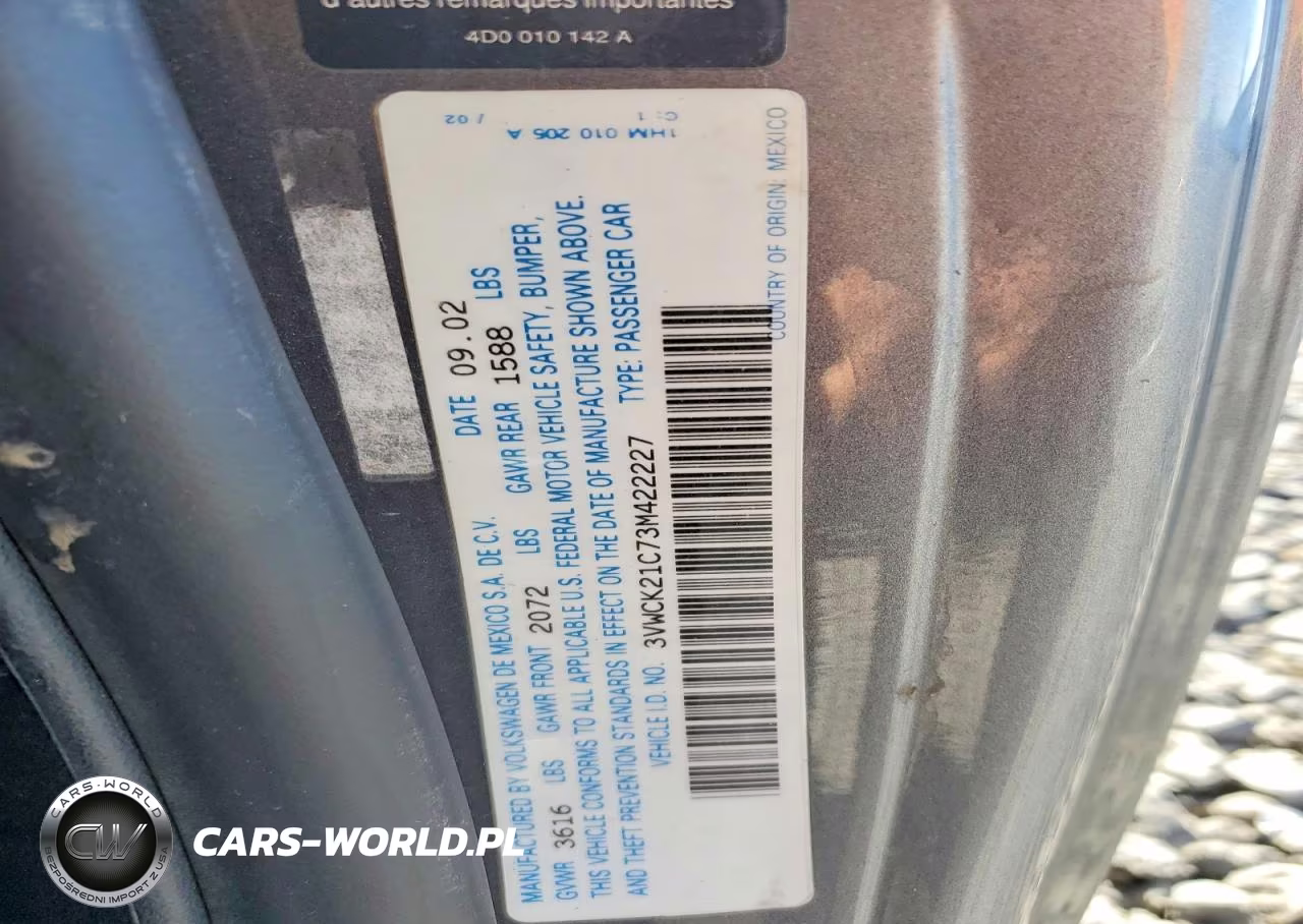 2003 Volk New Beetle 2D VIN:3VWCK21C73M422227 - 12