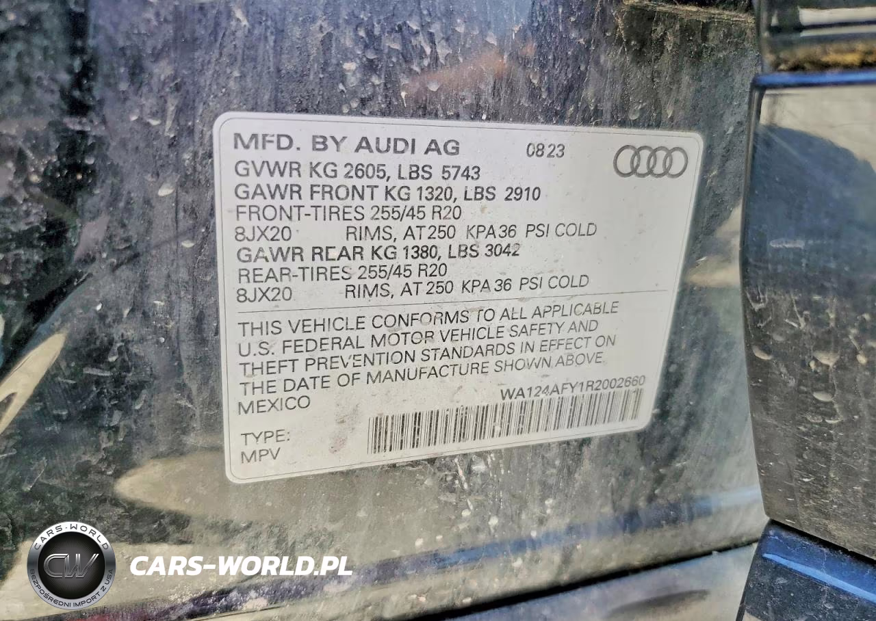 2024 Audi Sq5 Sportback Premium Plus VIN:WA124AFY1R2002660 - 14