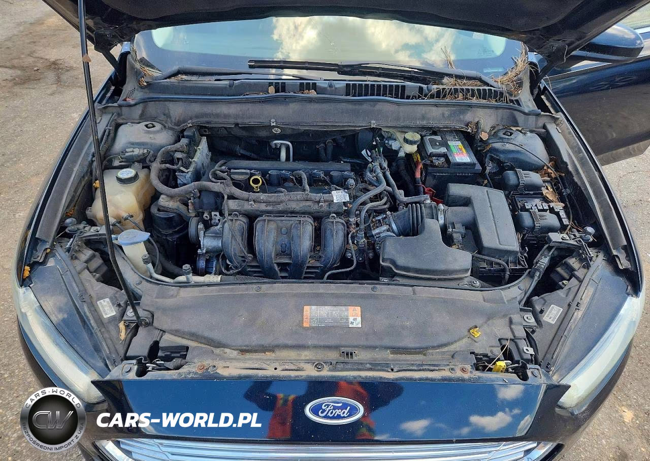 2014 Ford Fusion S VIN:3FA6P0G71ER268044 - 11