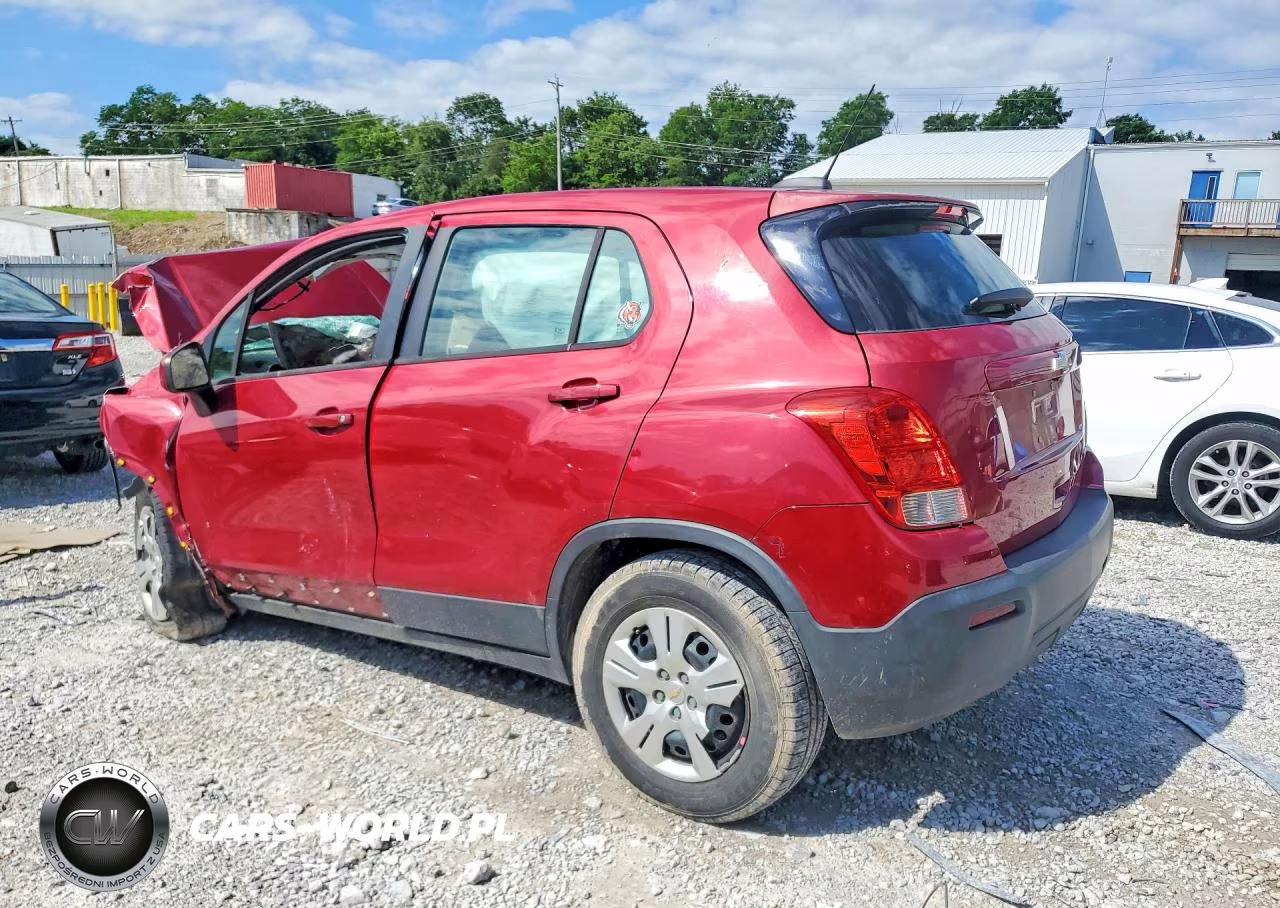 2015 Chevrolet Trax Ls VIN:KL7CJKSB9FB171277 - 2