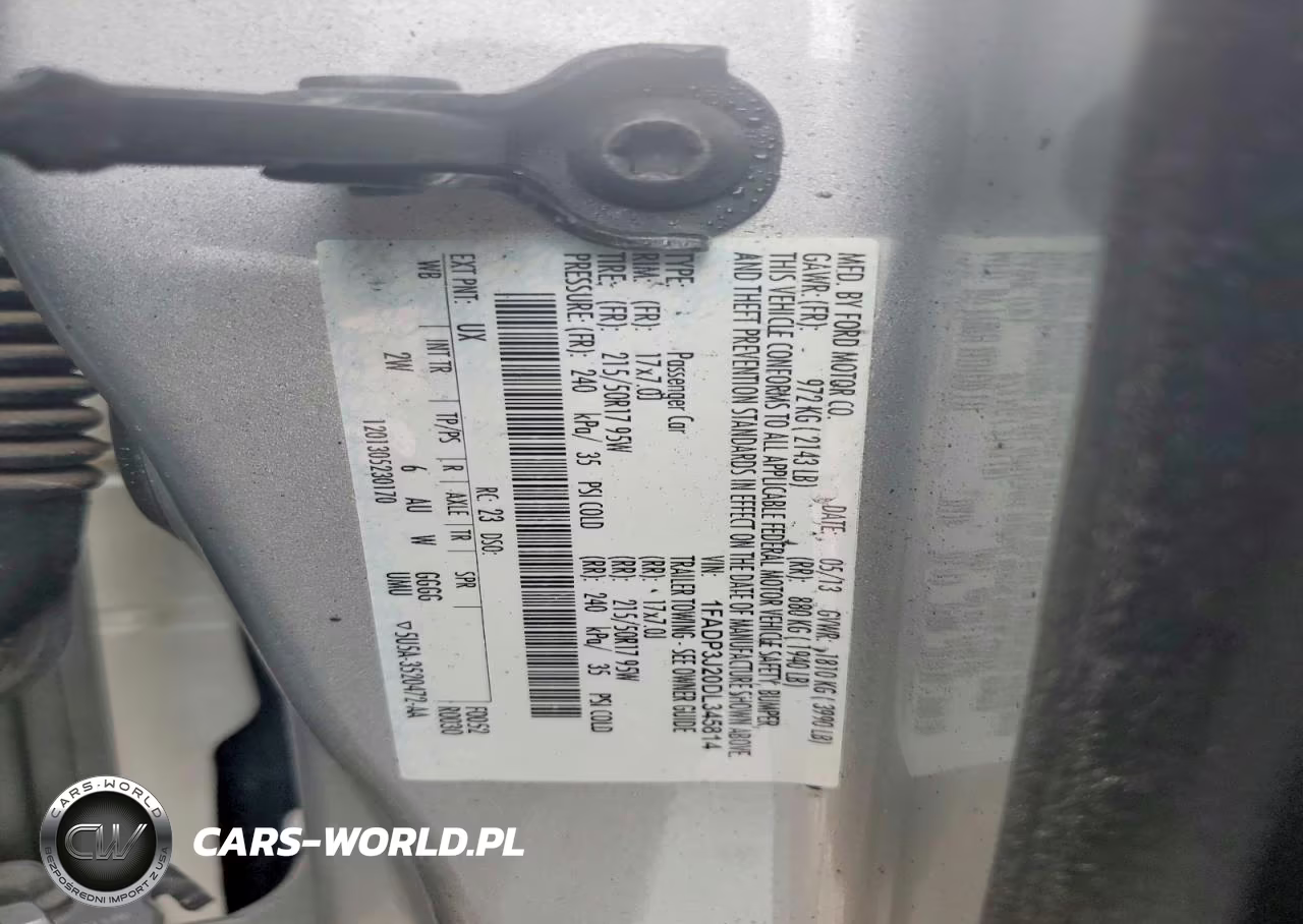 2013 Ford Focus Titanium VIN:1FADP3J20DL345814 - 12