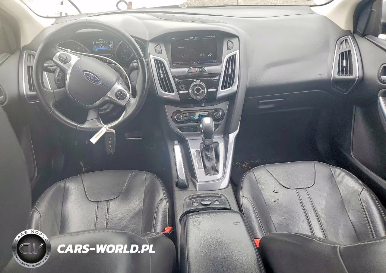 2013 Ford Focus Titanium VIN:1FADP3J20DL345814 - 8