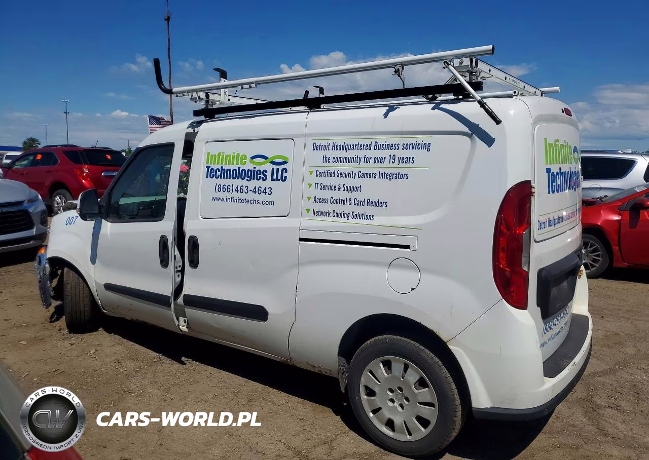 2016 Ram Promaster City Slt VIN:ZFBERFBT1G6B52162 - 2