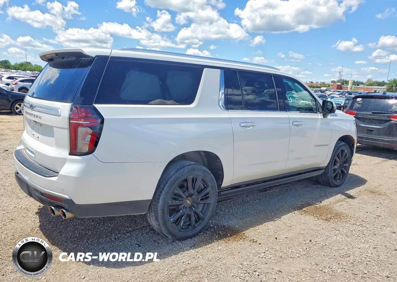 2021 Chevrolet Suburban K1500 High Country VIN:1GNSKGKL4MR374476 - 3