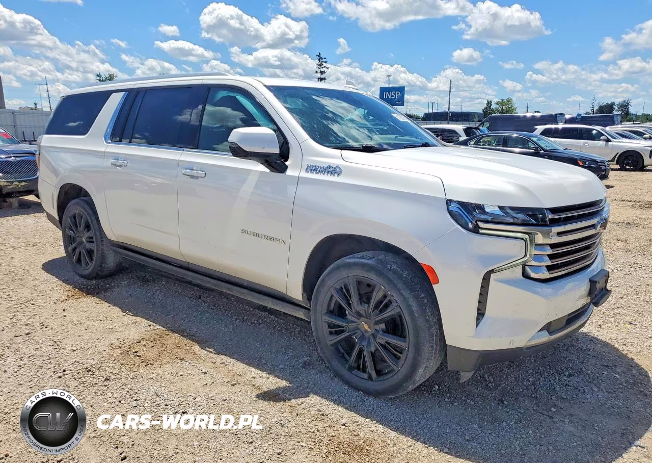 2021 Chevrolet Suburban K1500 High Country VIN:1GNSKGKL4MR374476 - 4