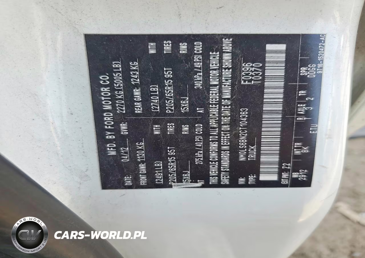 2012 Ford Transit Connect Xlt VIN:NM0LS6BN2CT104363 - 13