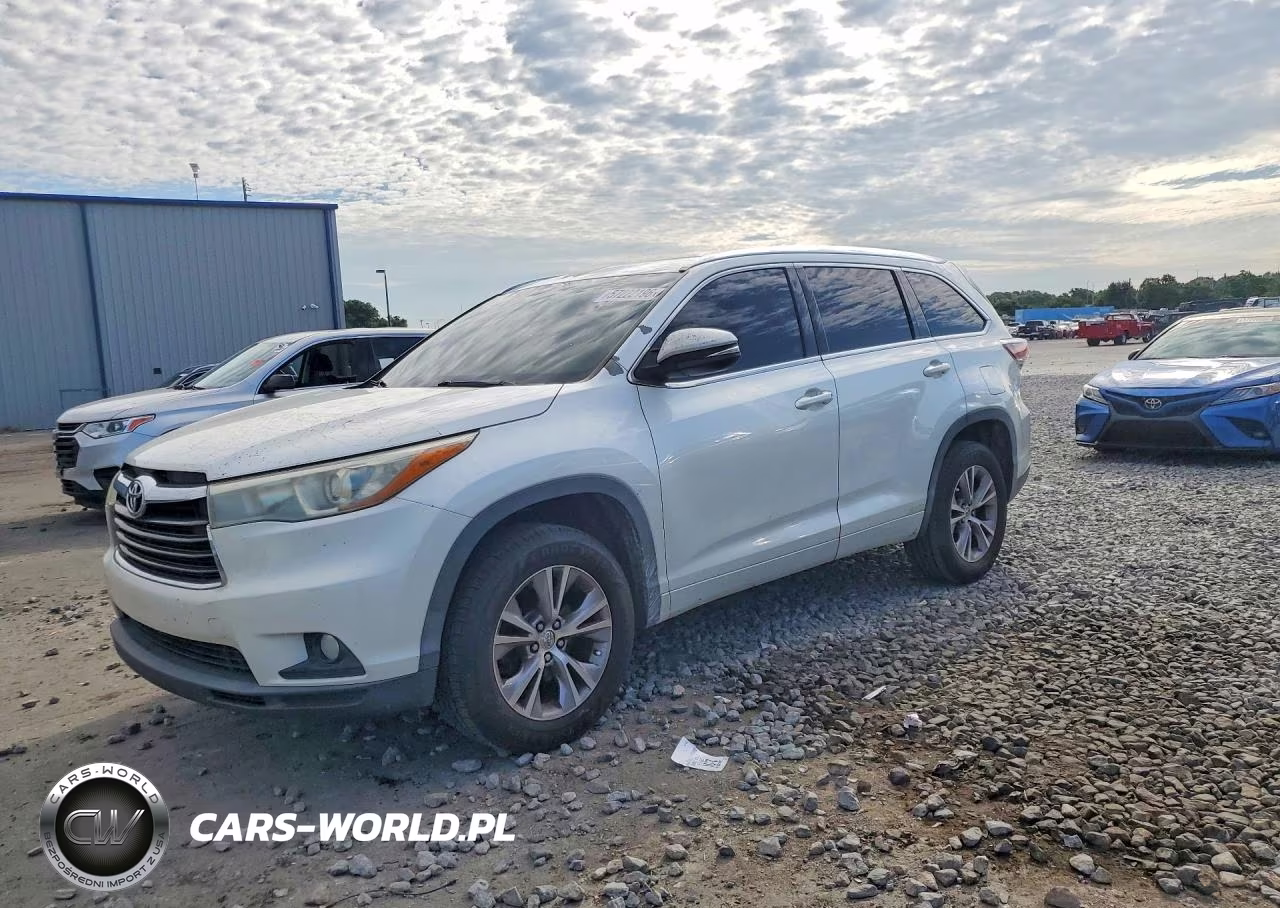 2015 Toyota Highlander Xle – zdjęcie 1 z 13